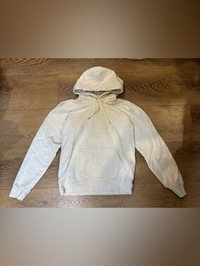 Everlane Light Greige Pullover Hoodie